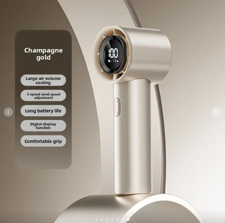 Handheld cooling fan